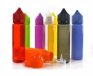 Child Proof Tamper Evident V2 Fat Chunky 30ml 50ml 60ml 100ml 120ml Vape Eliquid/E Liquid Clear Plastic Pet Dropper Bottle