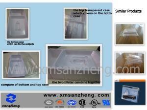 Transparent Clear Water Resistant Electrical Device Blister Plastic Package Box
