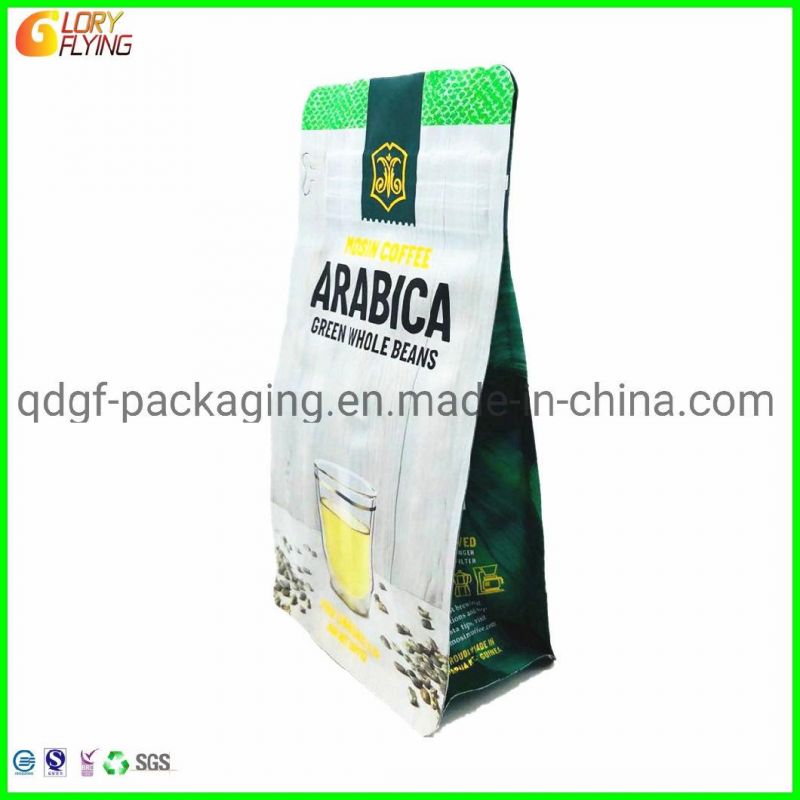 Plastic Product Eco Bag Coffee Packaging Double Zip Lock Bag Supplier From China