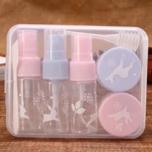 Plastic Travel Set, 15ml Pump and Sprayer Bottle, 10g Jar (PT08)