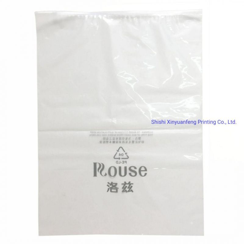 Manufacturer Zip Lock Bags for Garment Packaging Bags Poly Bags OEM Logo