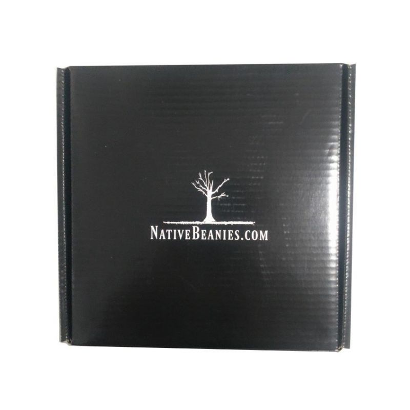 Both Side Black Printing Paper Packing Box