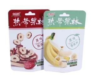 Stand up Food Vacuum Bag Biodegradable Storage Isolated Vacuum Moisture-Proof Resealable Pouch
