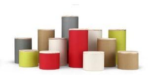 Bio-Degradable Cardboard Paper with Custom Printing Paper Tea Canister