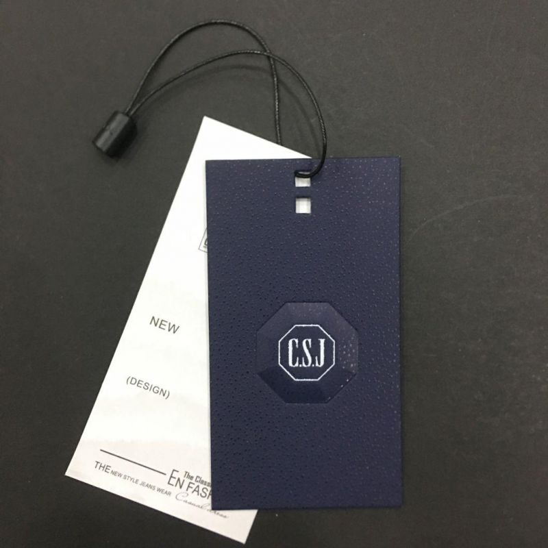 OEM High Quality Customized Hangtag for Garment Shoes Hat