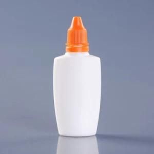 30ml White Medical Squeeze Eye Drop Bottle Plastic LDPE Dropper Bottle