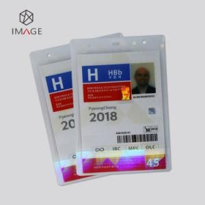 ID Badge Security Lamination Pouches with Custom Hologram for Events IDS