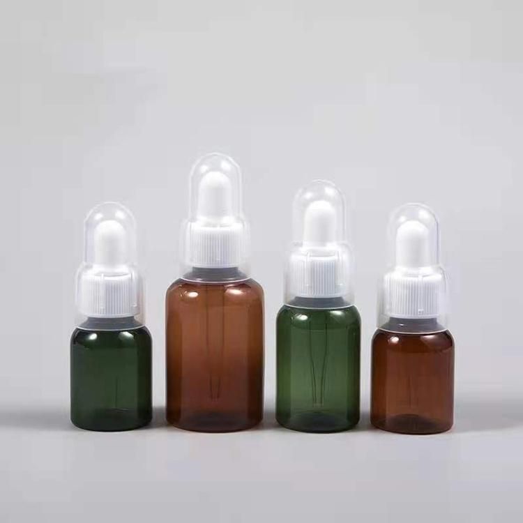 5ml 10ml 30ml Serum Pet Bottle Dropper Essence Bottle Cosmetic Packaging