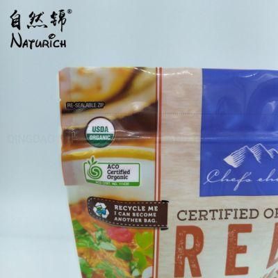 Recyclable Single Material PE/PE Lay Stand up Bag for Food Packaging