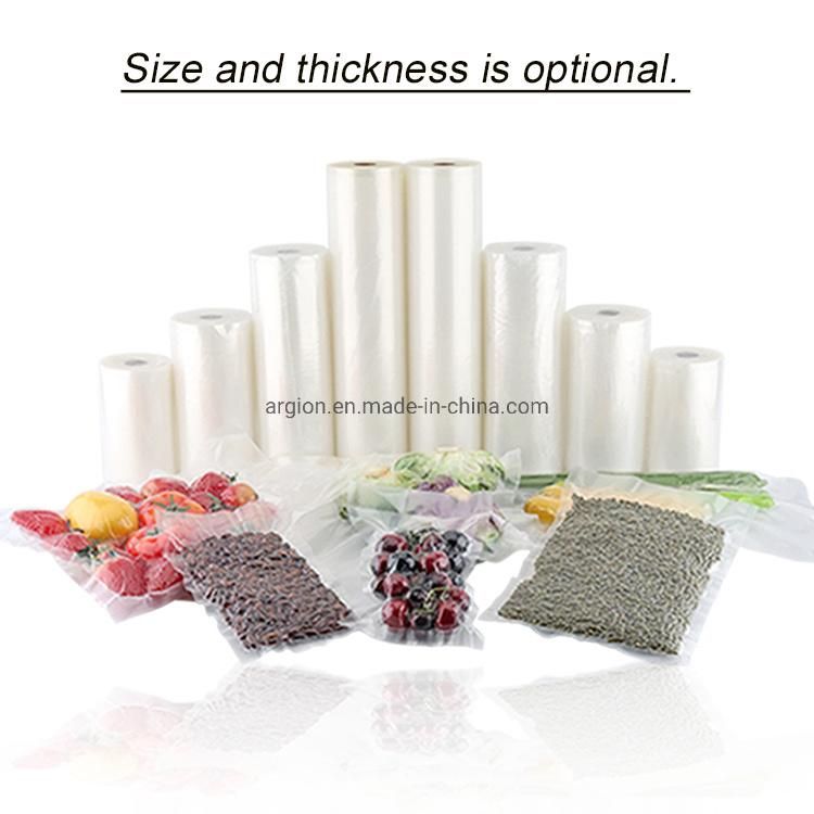 Micro-Channel Vacuum Plastic Packaging Bag Roll