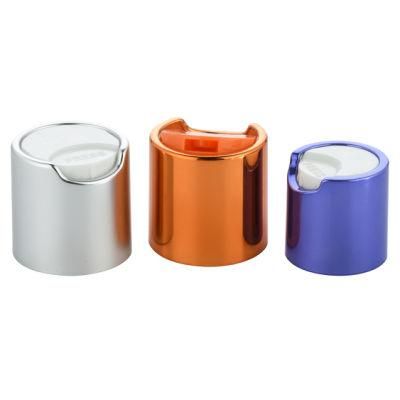 Hot Sale Electroplate Multicolor Screw Flip Top Cap