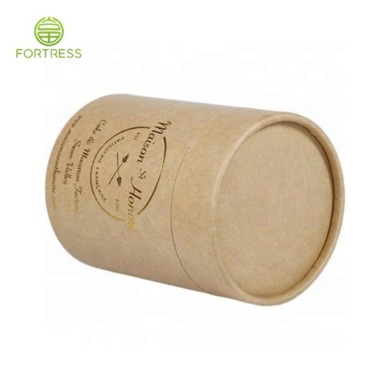 Tea Containers Kraft Cardboard Packaging Paper Tubes