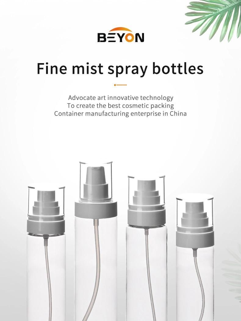 120ml Empty Plastic Cylinder Pet Bottle (01B065)