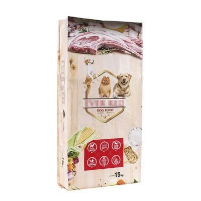 Carry Handle Packaging Bag for Cat Litter Natural/Animal Feed/Pet Food Strong Plastic Bag
