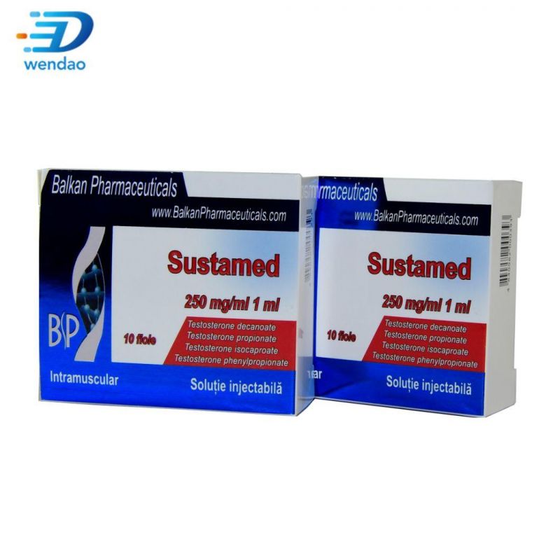 Custom Printed for Steroid HGH Peptide Perfume Essential Oil 2ml/10ml/30ml Vial Packaging Box