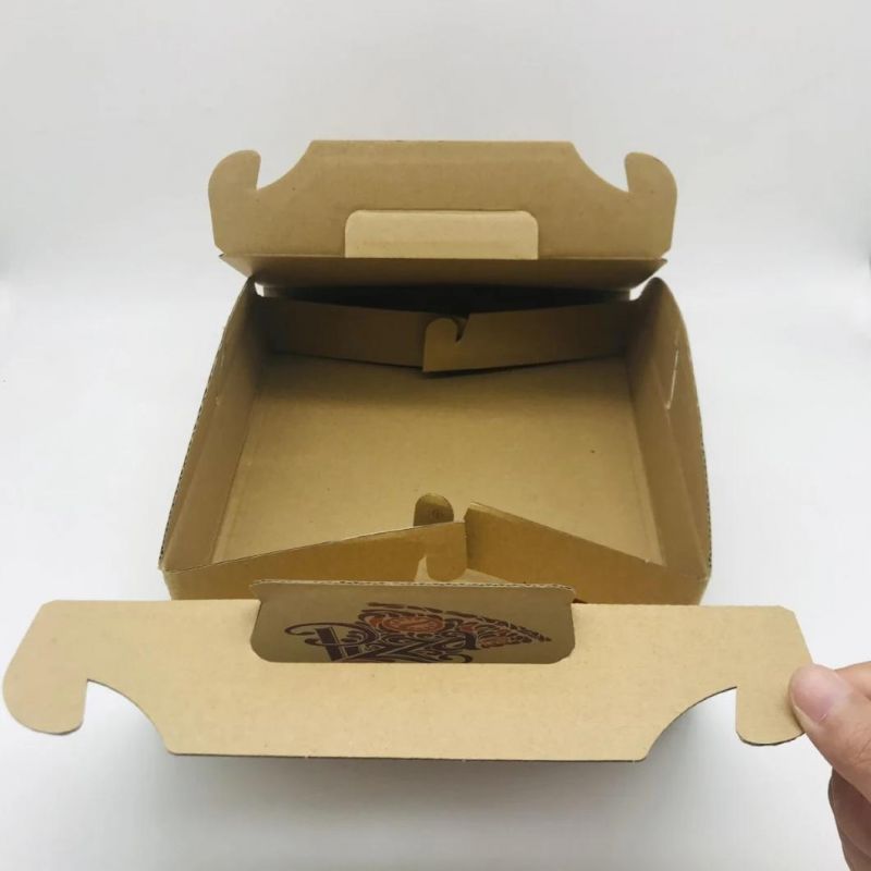 Custom Various Size Portable Printing Pizza Packaging Box