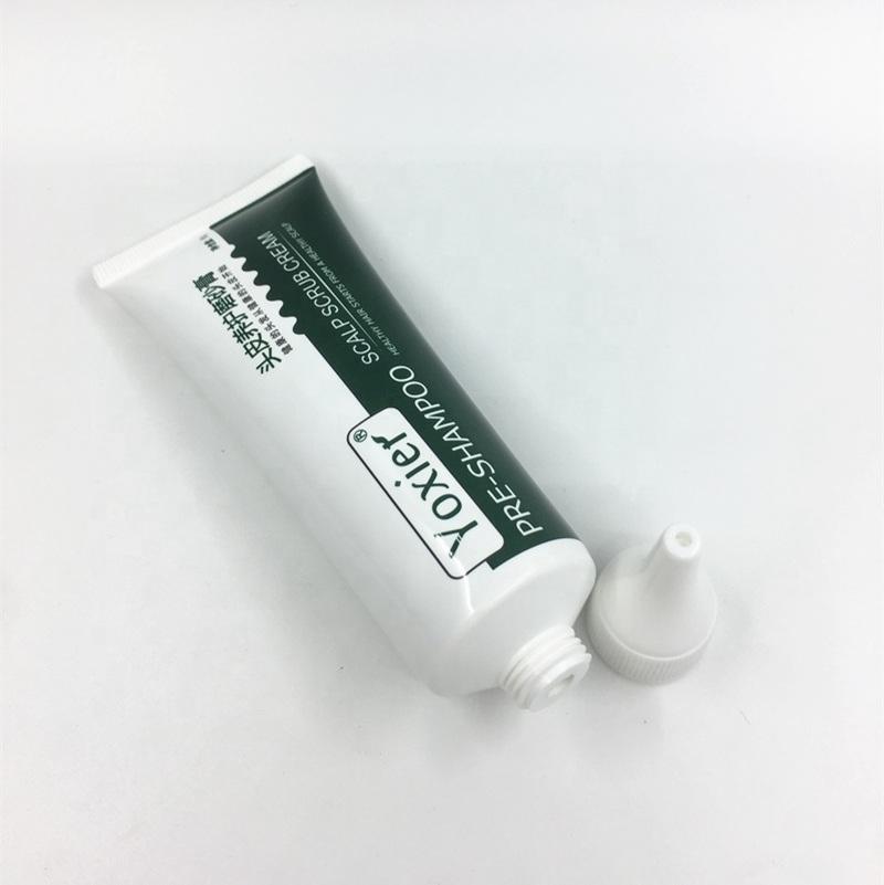 Plastic Squeeze Tube with Long Nozzle for Pre-Shampoo