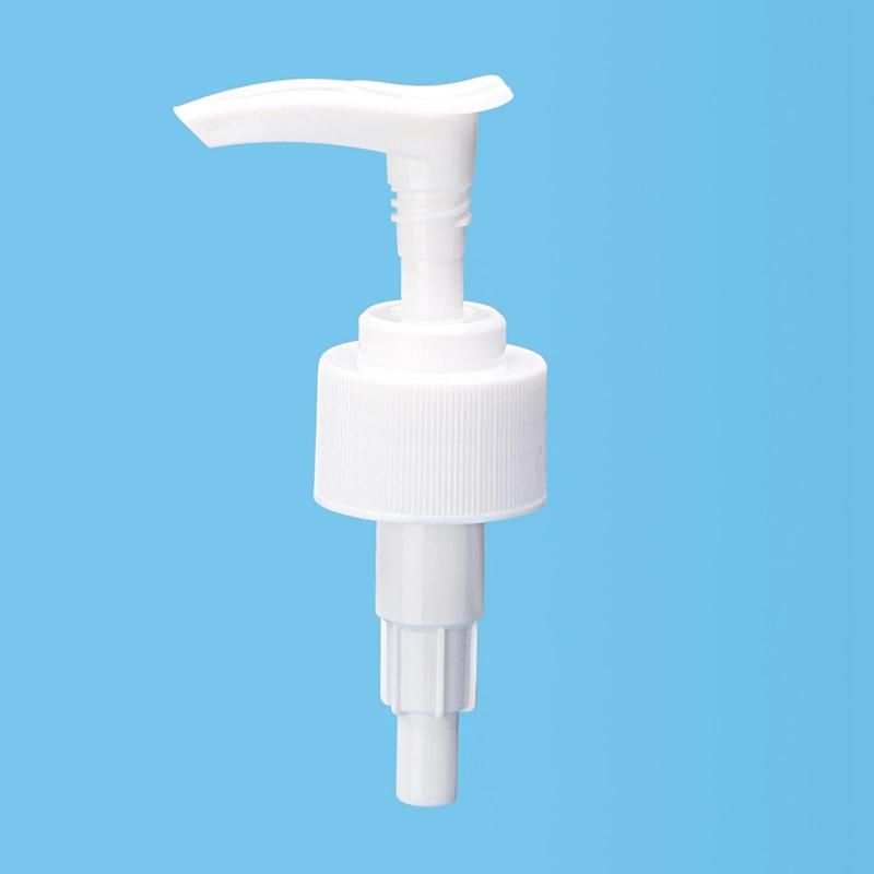 28/410 White Plastic Screw Soap Cosmetic Cream Lotion Pumps for Bottles (BP037-1)