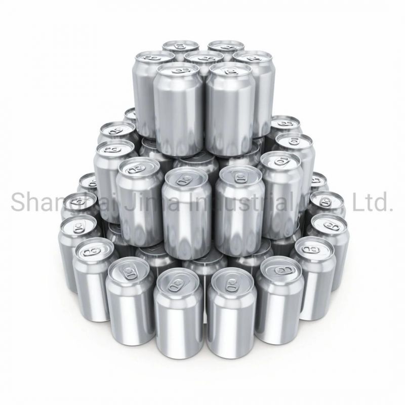 Empty Customize Print Slim Sleek Standard Stubby Color 187ml 250ml 310ml 330ml 473ml 500ml Aluminum Beer Beverage Juice Soda Can with Easy Open Lid