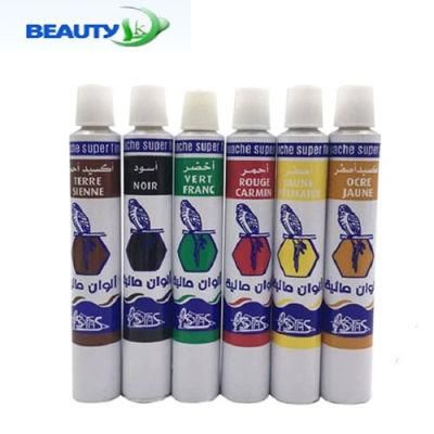 Artists Oil Color Watercolors Collapsible Aluminum Packaging Tube
