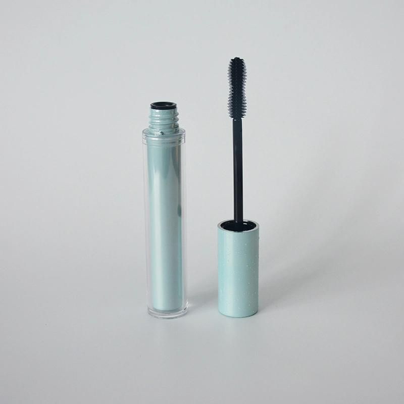 Bamboo Empty Mascara Tube for Cosmetics Skin Care Round Aluminium Mascara Tube Rose Silver Mascara Container