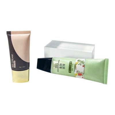 Cosmetic Packaging Empty PE/Aluminum Tube Lipglossy Facia Bb Cream