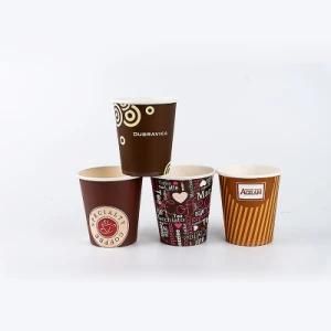 Custom Logo Printed Disposable Coffee Paper Cup