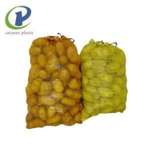 Poly Mesh Onion Net Sack PP Leno Bag for Potato Onions