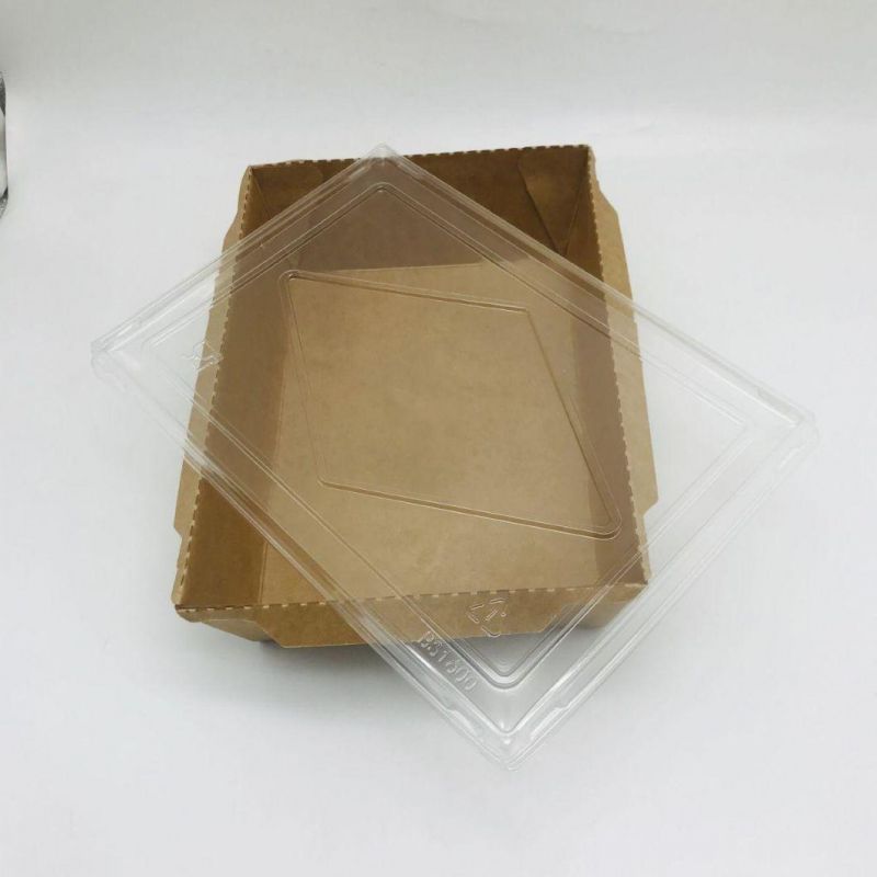 Biodegradable Disposable Custom Printed Takeaway Big Kraft Paper Food Platter Box