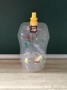 Transparent Spout Stand up Pouch Drink Bag for Juice and Win