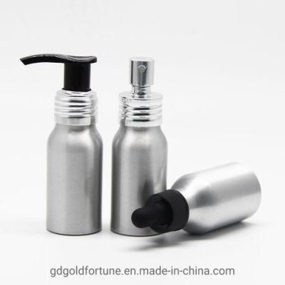 Eco Friendly Personal Care Travel Kit Aluminium Bottle