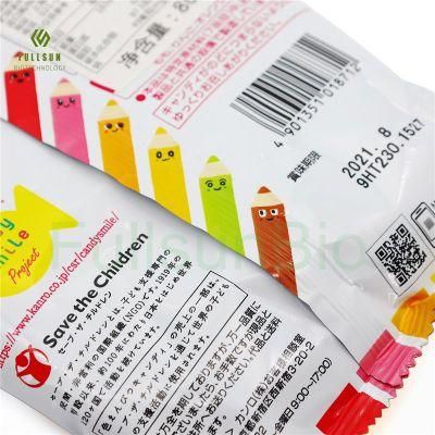 Food Custom Printed Candy Peanut Snack Back Seal Biodegradable Packaging Plastic Bags