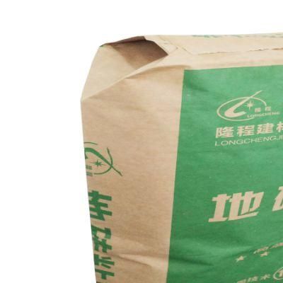 Eco-Friendly Kraft Paper Bag Waterproof Microporous Paper Bag for Tile Adhesive
