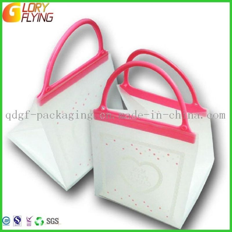 Shopping Bag with Loop Plastic Handle/ Garment Bag/Plastic Packaging Bag