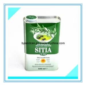 Metal Tin Can for Edible Oil_500ml
