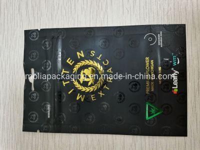 Custom Printed Stand up Foil Child Proof Exit Bag for Tobacco, 12&quot; X 9&quot;