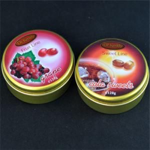 Factory Directly Wholesale Tin Boxes Cheap Small Metal Round Tea Tins