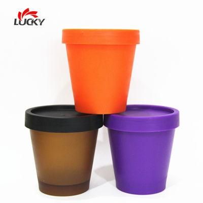 Simple Design PP Cream Jar for Cosmetic Packaging