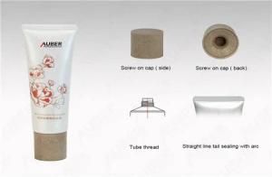 D40mm Plastic Makeup Packaging with Biodegradable Cap