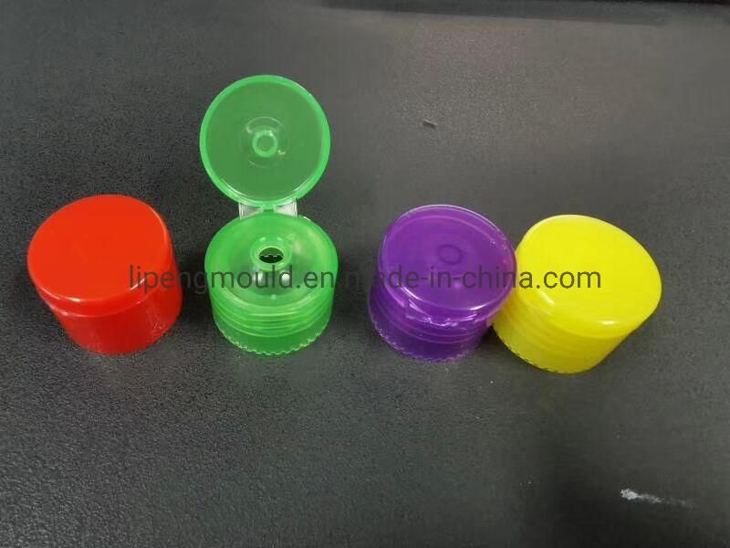 28mm Red PP Plastic Flip Top Bottle Cap in Stock