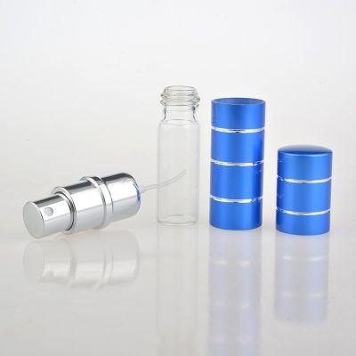 Aluminum Sprayer Perfume Bottle with Inside Glass Bottle
