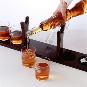 Ak 47 Gun Shaped Glass Bottle