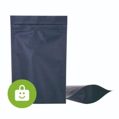 Custom Printed Compostable Smell Proof Child-Resistant Barrier Stand up Exit Zipper Bag