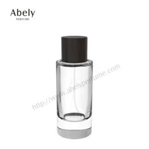 Fashion Perfume Glass Bottle, 100ml Perfume Bottle in Decal Decoration
