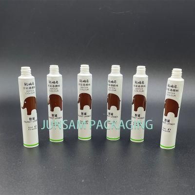 Small Size Abl Pbl Cosmetic Cream with Long Nozzle Packaging Container Tube