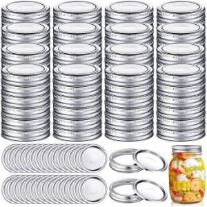 70mm 86mm Regular Reusable Wide Mouth Mason Jar Ball Canning Jar Lids