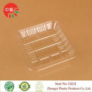 Clear Disposable Plastic Food Tray