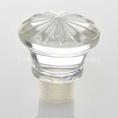 Crystal Glass Bottle Cap Stopper