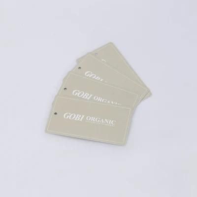 Manufacturer Tan Color Swing Tag Hangtag