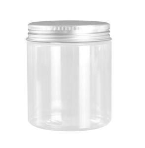 8oz Plastic Jar with Gold Aluminum Cap